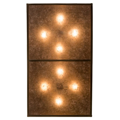 Meyda Tiffany Bears and Moose at Lake 8 Light 35" Wide Flush Mount Ceiling Fixture