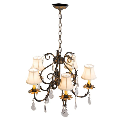 Meyda Tiffany Chantilly 5 Light 25" Wide Crystal Chandelier
