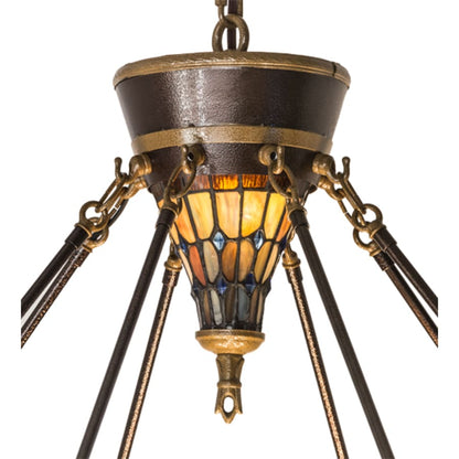 Meyda Tiffany 8 Light 45" Wide Pendant