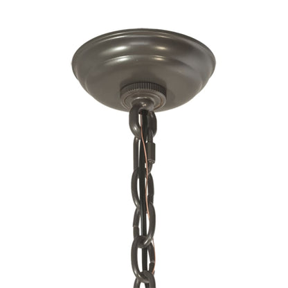 Meyda Tiffany 10 Light 33" Wide Taper Candle Pendant