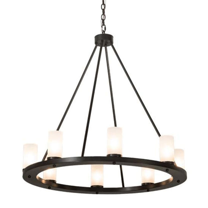 Meyda Tiffany Loxley 8 Light 36" Wide Ring Chandelier