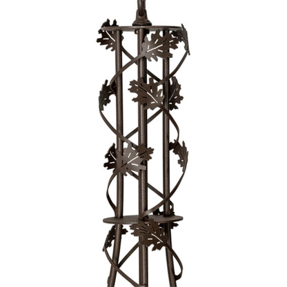 Meyda Tiffany Oak Leaf 15 Light 72" Wide Taper Candle Style Chandelier
