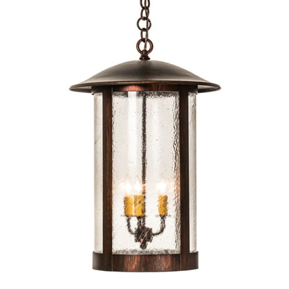 Meyda Tiffany 3 Light 14" Wide Taper Candle Pendant