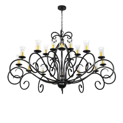 Meyda Tiffany Sienna 18 Light 72" Wide Chandelier