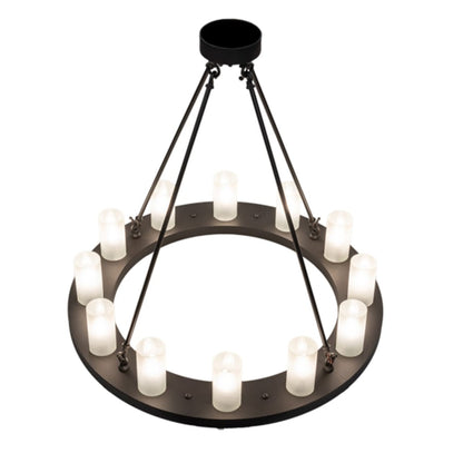Meyda Tiffany Loxley 12 Light 36" Wide Ring Chandelier