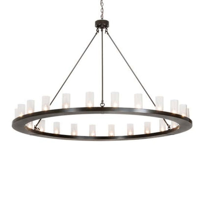 Meyda Tiffany Loxley 24 Light 72" Wide Ring Chandelier