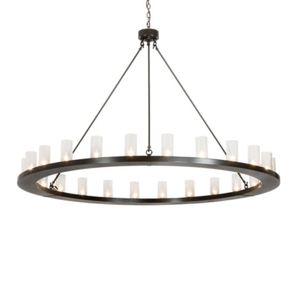 Meyda Tiffany Loxley 24 Light 72" Wide Ring Chandelier