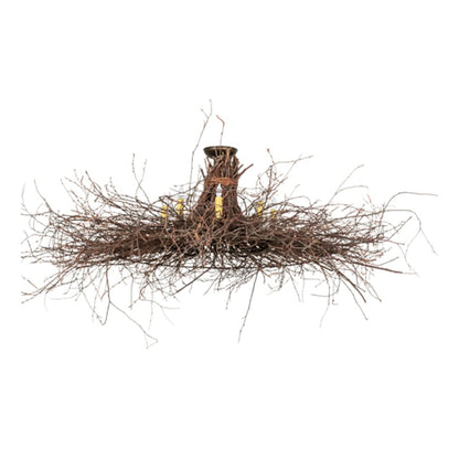 Meyda Tiffany Twigs 8 Light 36" Wide Candle Style Chandelier
