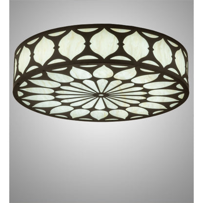 Meyda Tiffany Lorea 36" Wide LED Flush Mount Drum Ceiling Fixture