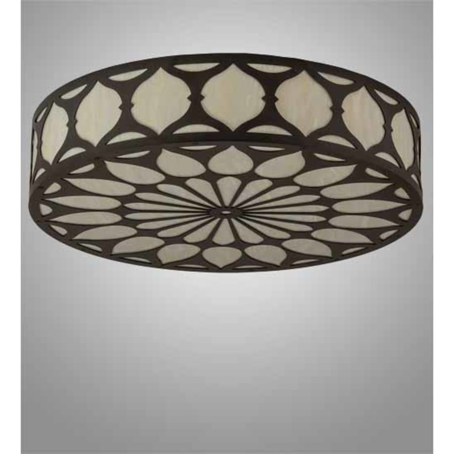 Meyda Tiffany Lorea 36" Wide LED Flush Mount Drum Ceiling Fixture