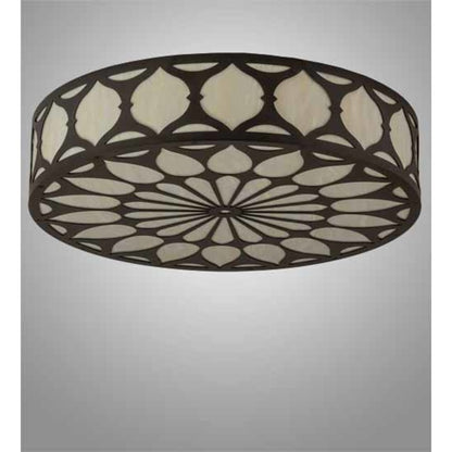 Meyda Tiffany Lorea 36" Wide LED Flush Mount Drum Ceiling Fixture
