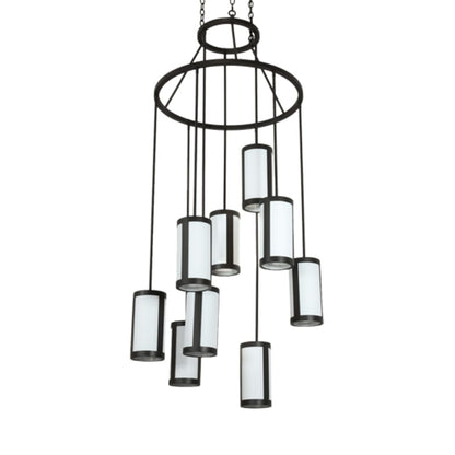 Meyda Tiffany Cartier 9 Light 35" Wide Ring Chandelier
