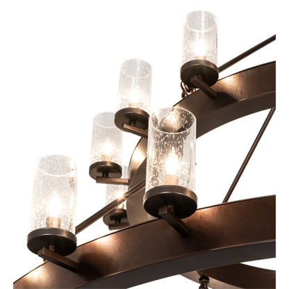 Meyda Tiffany Noziroh Ring 40 Light 72" Wide Ring Chandelier
