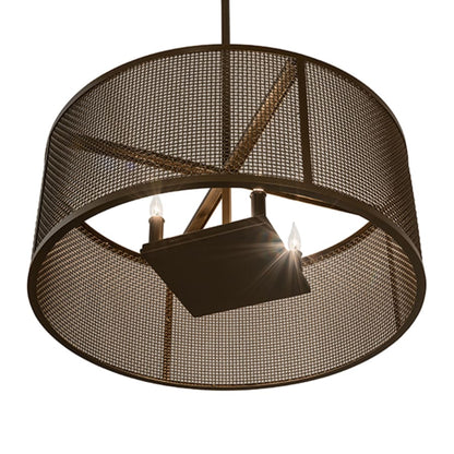 Meyda Tiffany 4 Light 24" Wide Cage Pendant