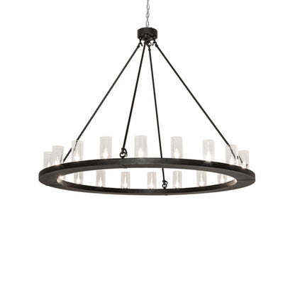 Meyda Tiffany Loxley 20 Light 60" Wide Ring Chandelier