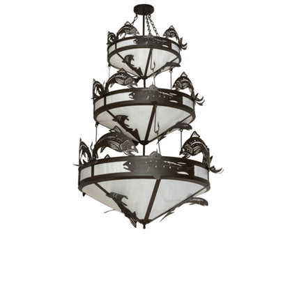 Meyda Tiffany Catch of the Day 18 Light 58" Wide Chandelier