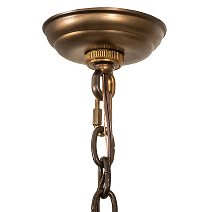 Meyda Tiffany Whispering Pines 4 Light 28" Wide Chandelier