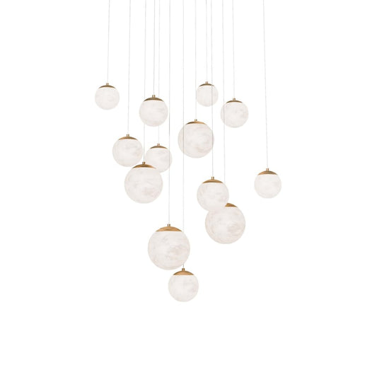 Modern Forms Pisces 13 Light 20" Wide LED Multi Light Pendant