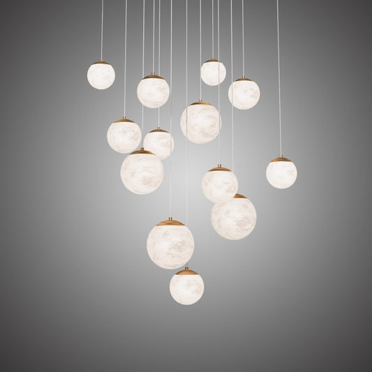 Modern Forms Pisces 13 Light 20" Wide LED Multi Light Pendant