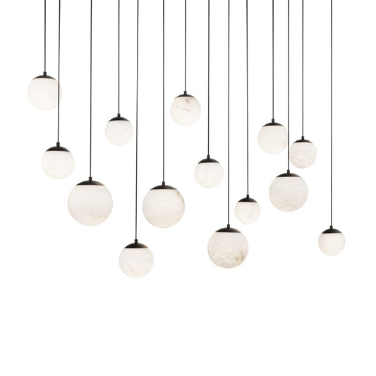 Modern Forms Pisces 14 Light 10" Wide LED Linear Pendant