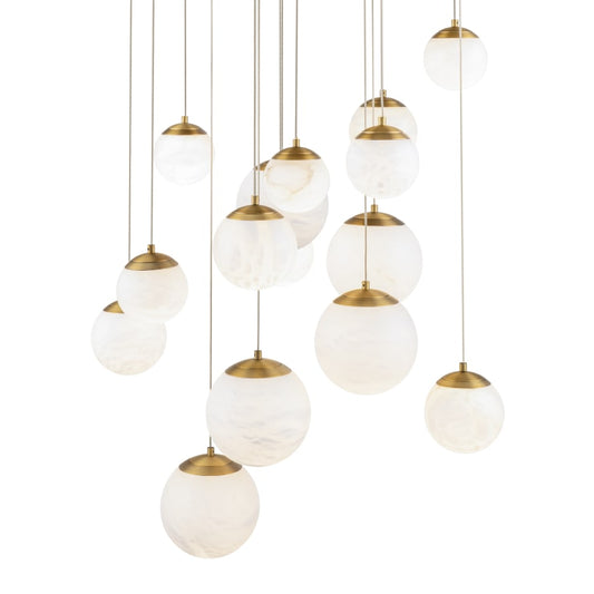 Modern Forms Pisces 15 Light 23" Wide LED Multi Light Pendant