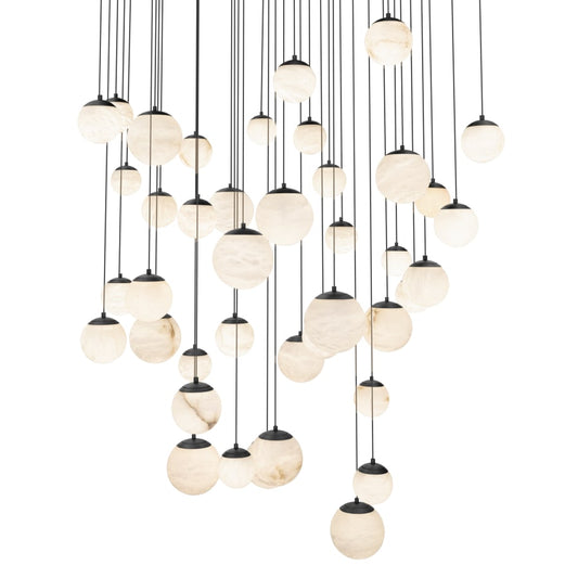 Modern Forms Pisces 41 Light 36" Wide LED Multi Light Pendant