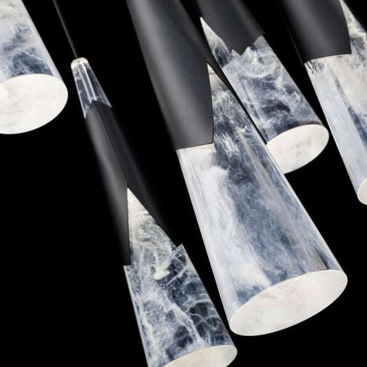 Modern Forms Kilt 5 Light 17" Wide LED Suspension Multi Light Pendant