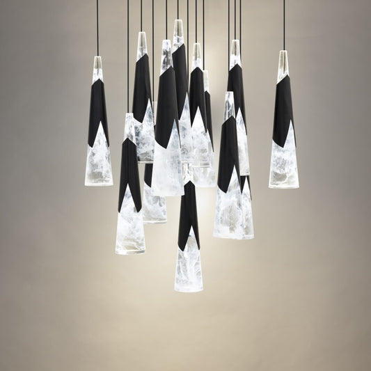 Modern Forms Kilt 13 Light 20" Wide LED Suspension Multi Light Pendant