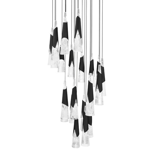 Modern Forms Kilt 21 Light 26" Wide LED Suspension Multi Light Pendant