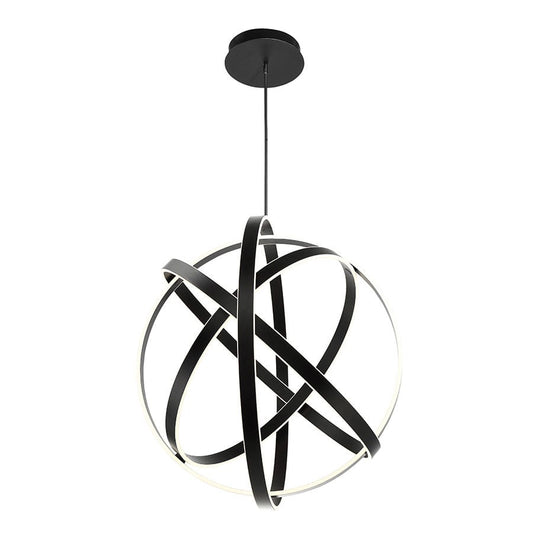 Modern Forms Kinetic 4 Light 38" Wide Integrated LED Globe Chandelier