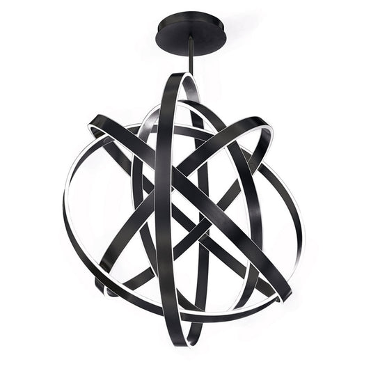 Modern Forms Kinetic 5 Light 60" Wide Integrated LED Globe Chandelier