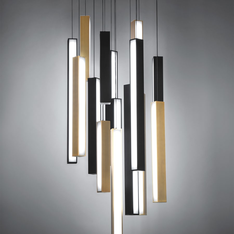 Modern Forms Chaos 15 Light 23" Wide LED Multi Light Pendant