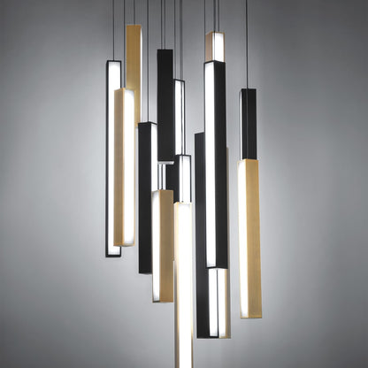 Modern Forms Chaos 15 Light 23" Wide LED Multi Light Pendant