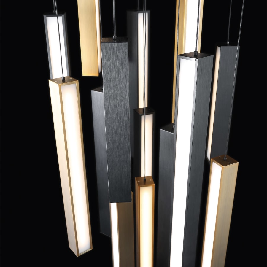 Modern Forms Chaos 15 Light 23" Wide LED Multi Light Pendant