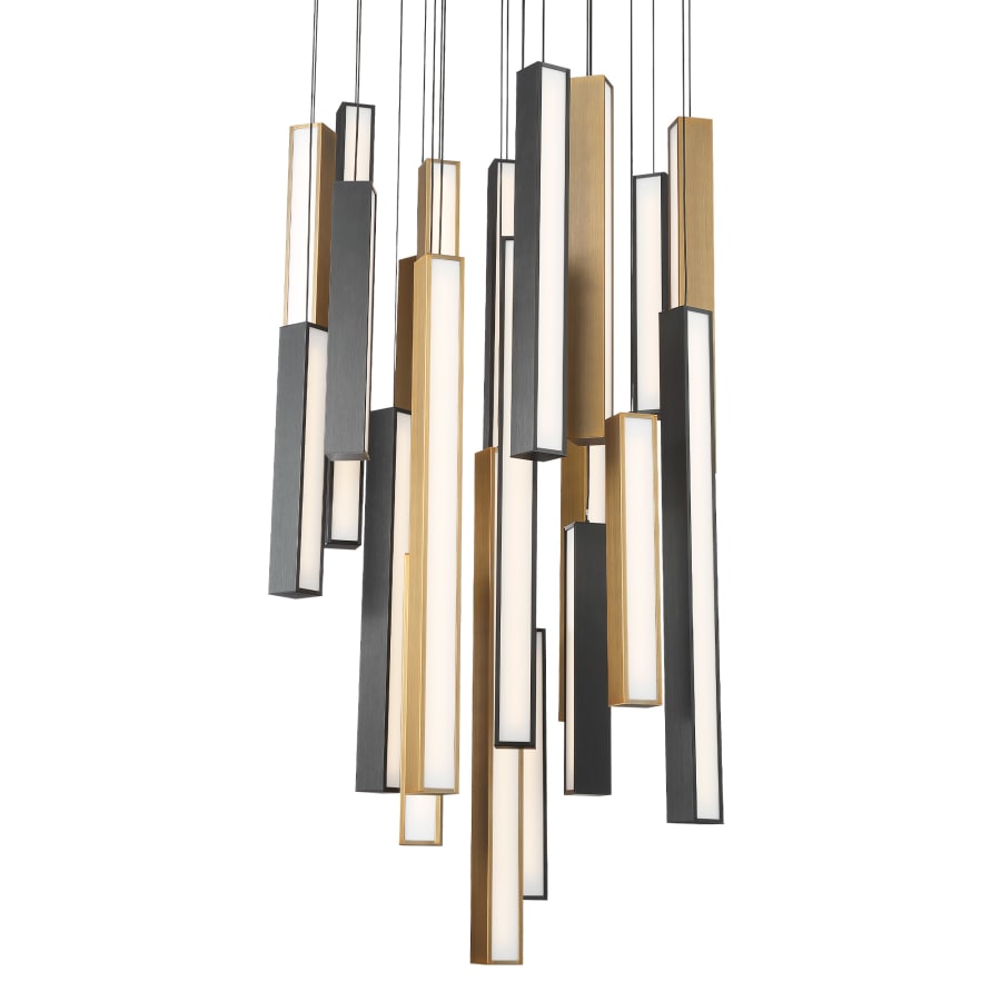 Modern Forms Chaos 21 Light 26" Wide LED Multi Light Pendant