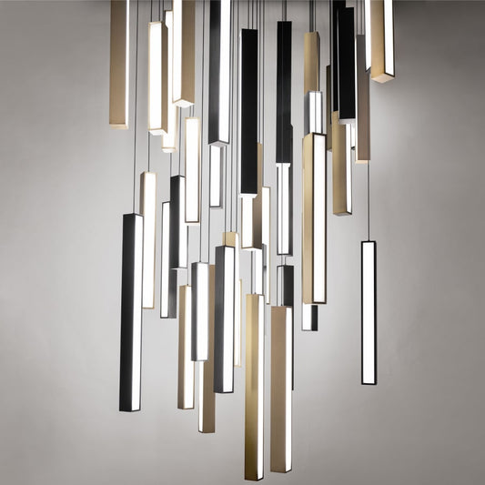 Modern Forms Chaos 41 Light 36" Wide LED Suspension Multi Light Pendant