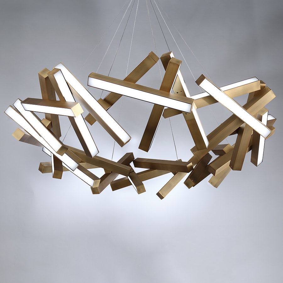 Modern Forms Chaos 61" Wide Integrated LED Chandelier