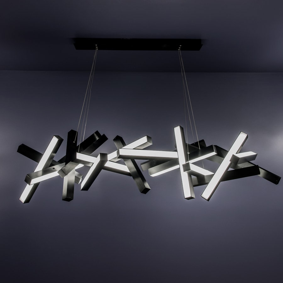 Modern Forms Chaos 72" Wide Integrated LED Chandelier