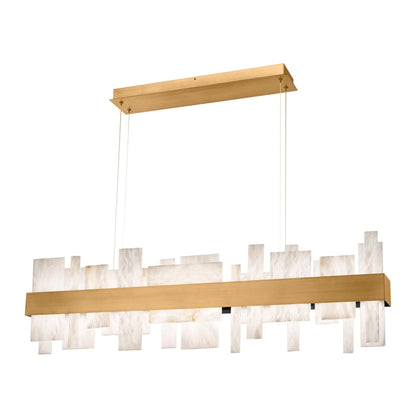 Modern Forms Acropolis 46" Wide LED Abstract Linear Chandelier