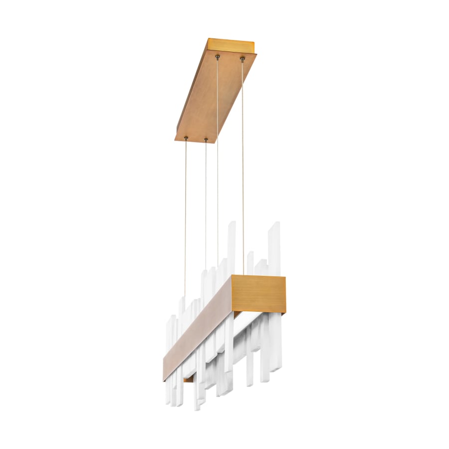 Modern Forms Acropolis 46" Wide LED Abstract Linear Chandelier