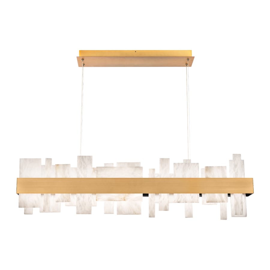 Modern Forms Acropolis 46" Wide LED Abstract Linear Chandelier