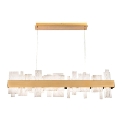 Modern Forms Acropolis 46" Wide LED Abstract Linear Chandelier
