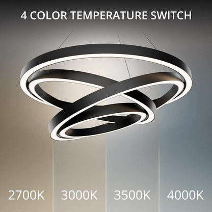 Modern Forms Storm Chaser 35" Wide LED Abstract Chandelier - 2700K