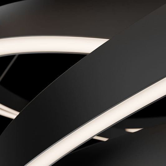 Modern Forms Storm Chaser 35" Wide LED Abstract Chandelier - 3000K