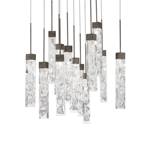 Modern Forms Minx 13 Light 20" Wide LED Crystal Multi Light Pendant