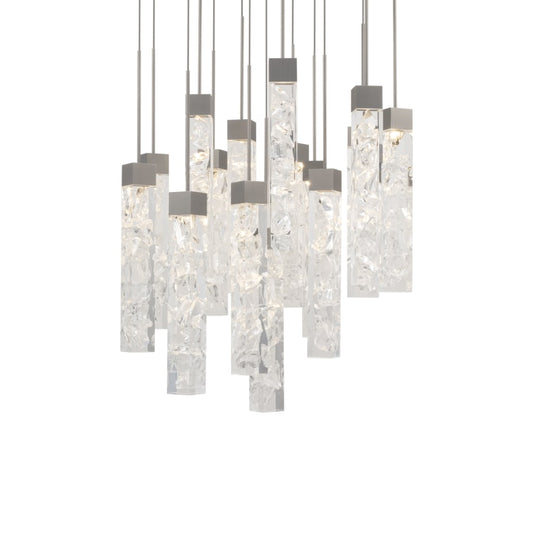 Modern Forms Minx 15 Light 23" Wide LED Crystal Multi Light Pendant