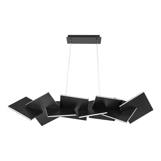 Modern Forms Konstrukt 8 Light 48" Wide LED Linear Chandelier