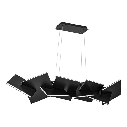 Modern Forms Konstrukt 8 Light 48" Wide LED Linear Chandelier