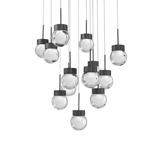 Modern Forms Double Bubble 13 Light 20" Wide LED Suspension Multi Light Pendant