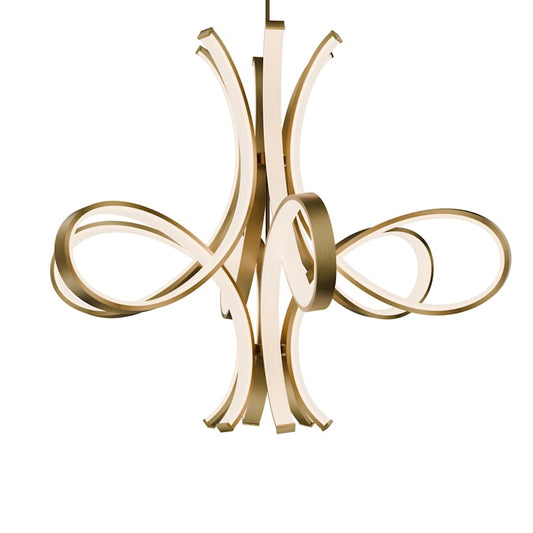 Modern Forms Fleur De Lis 56" Wide LED Abstract Chandelier